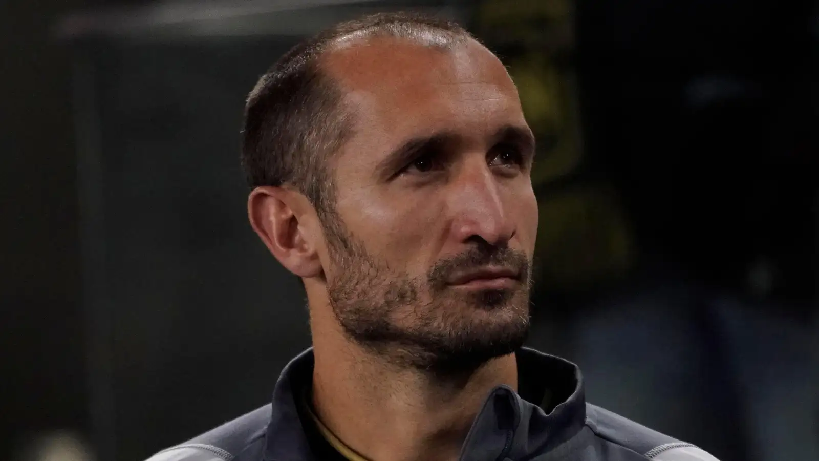 Giorgio Chiellini before the MLS match between LAFC and New England Revolution at BOM Stadium, Los Angeles, United States, March 2023.