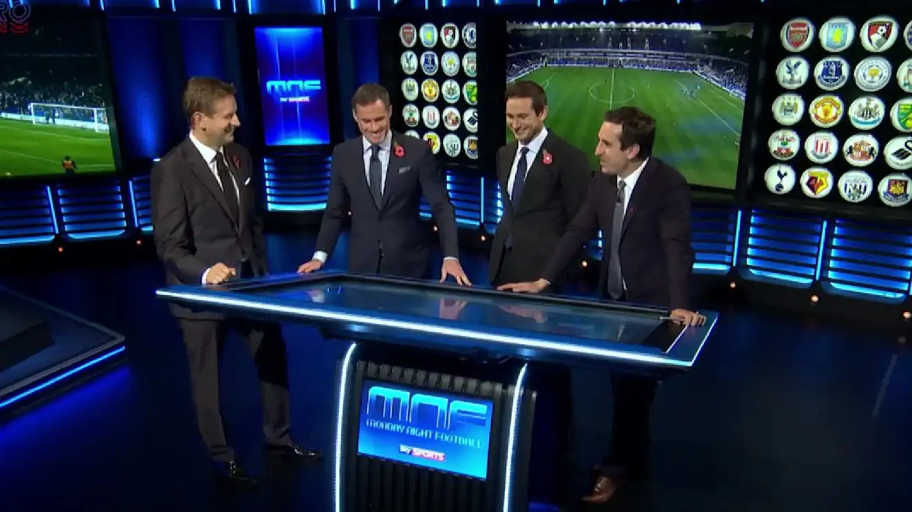 Recalling when Gary Neville ripped Agbonlahor to shreds with six brutal words on MNF