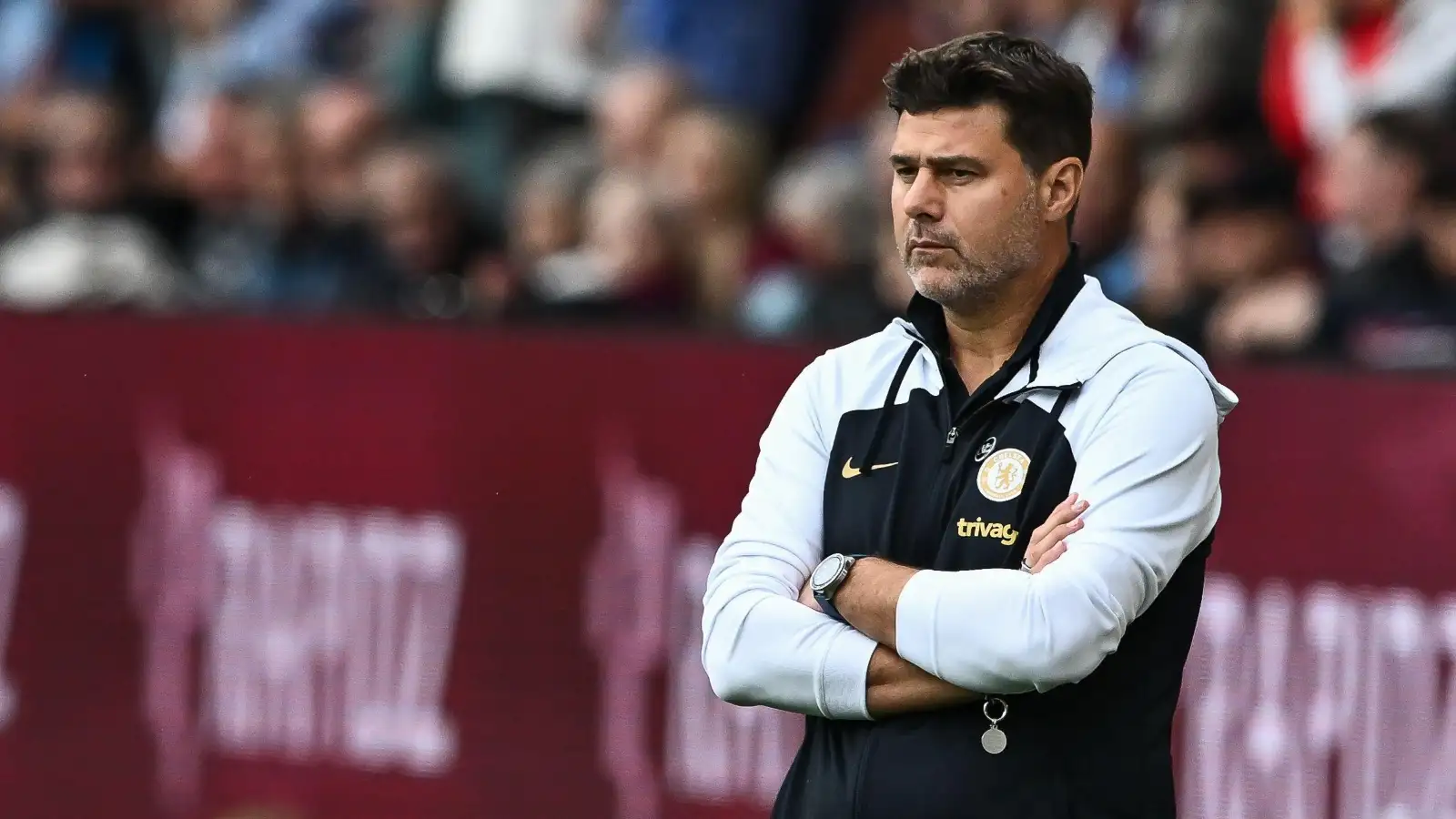 Mauricio Pochettino Manager of Chelsea during the Premier League match Burnley vs Chelsea at Turf Moor, Burnley, United Kingdom, 7th October 2023.