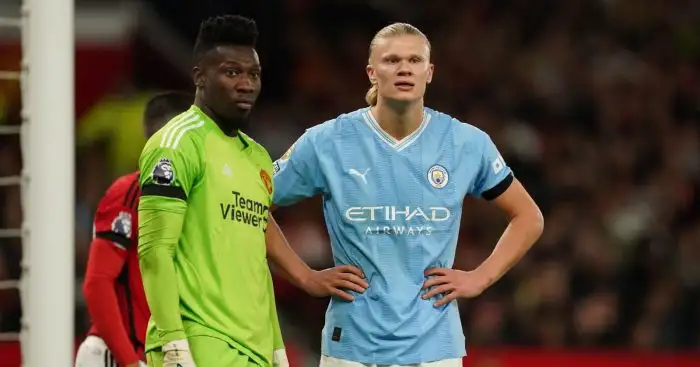 Can you name the top 18 scorers in Premier League Manchester derbies?