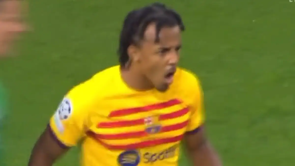 Jules Kounde’s soul-snatching last-ditch tackle has definitely broken the laws of physics