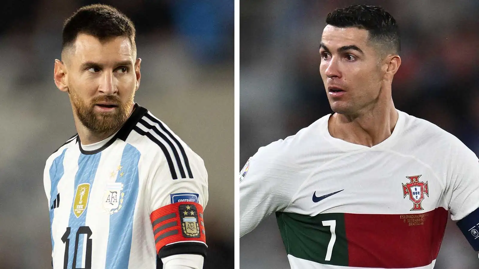 Comparing Lionel Messi and Cristiano Ronaldo’s international records