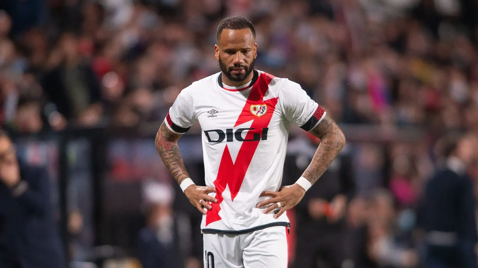 Here’s what you could’ve had, Man Utd – Bebe just scored a worldie in Spain and we are speechless