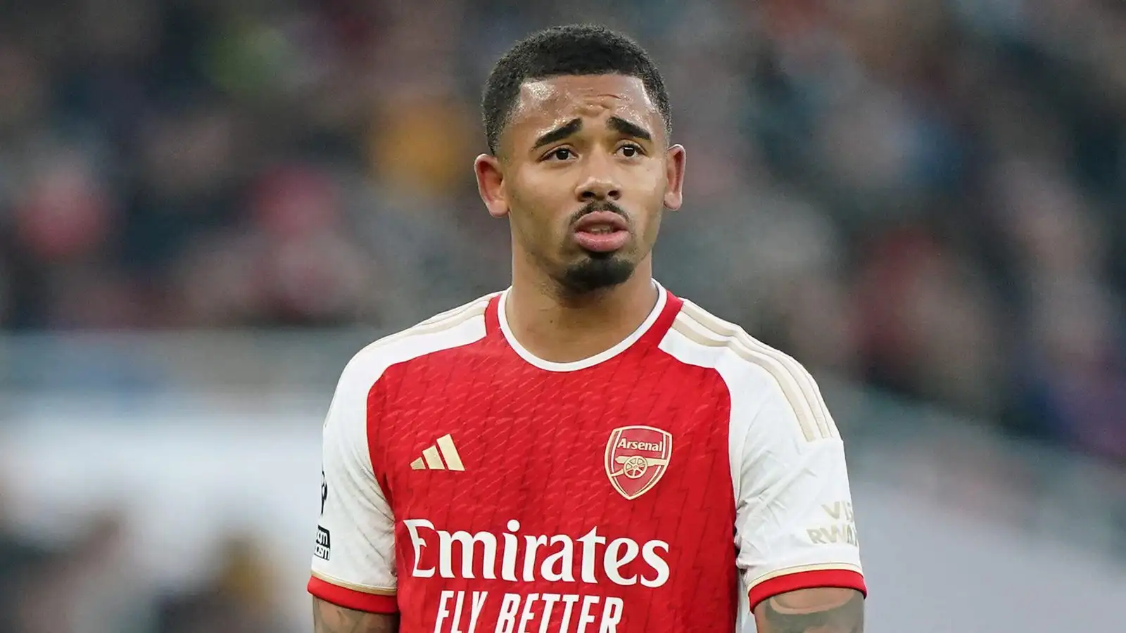 Arsenal's Gabriel Jesus during the Premier League match at the Emirates Stadium, London. Picture date: Saturday December 2, 2023.