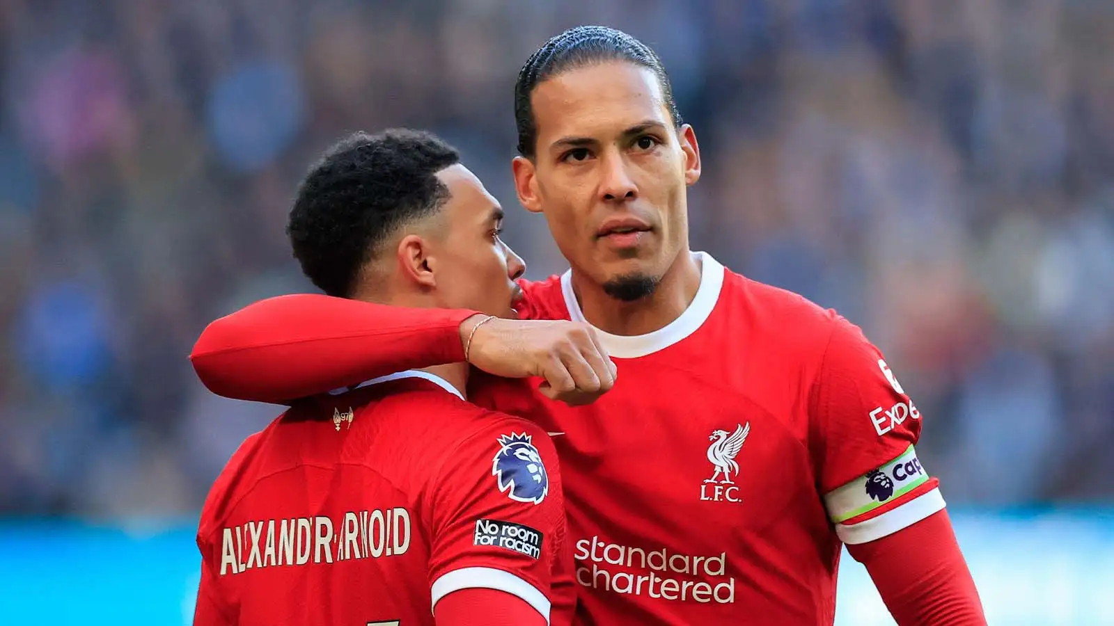 Trent Alexander-Arnold and Virgil van Dijk for Liverpool