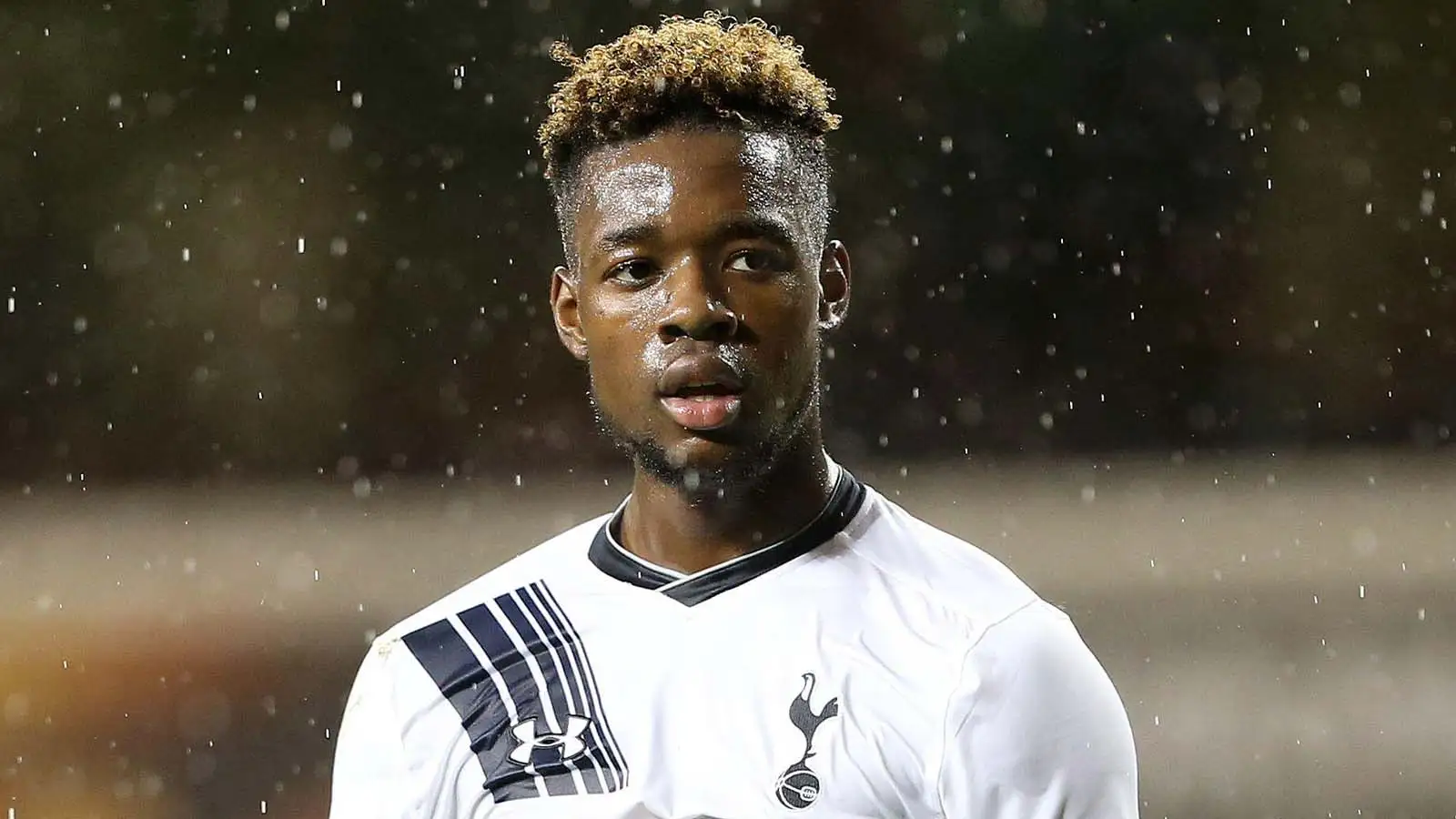 Josh Onomah in action for Tottenham.