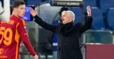 Jose Mourinho being sent off again & serenaded out of the Stadio Olimpico is true football heritage