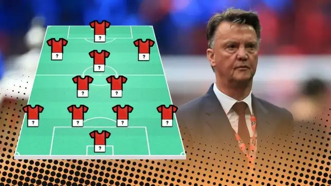 Manchester United FA Cup Final 2016 XI