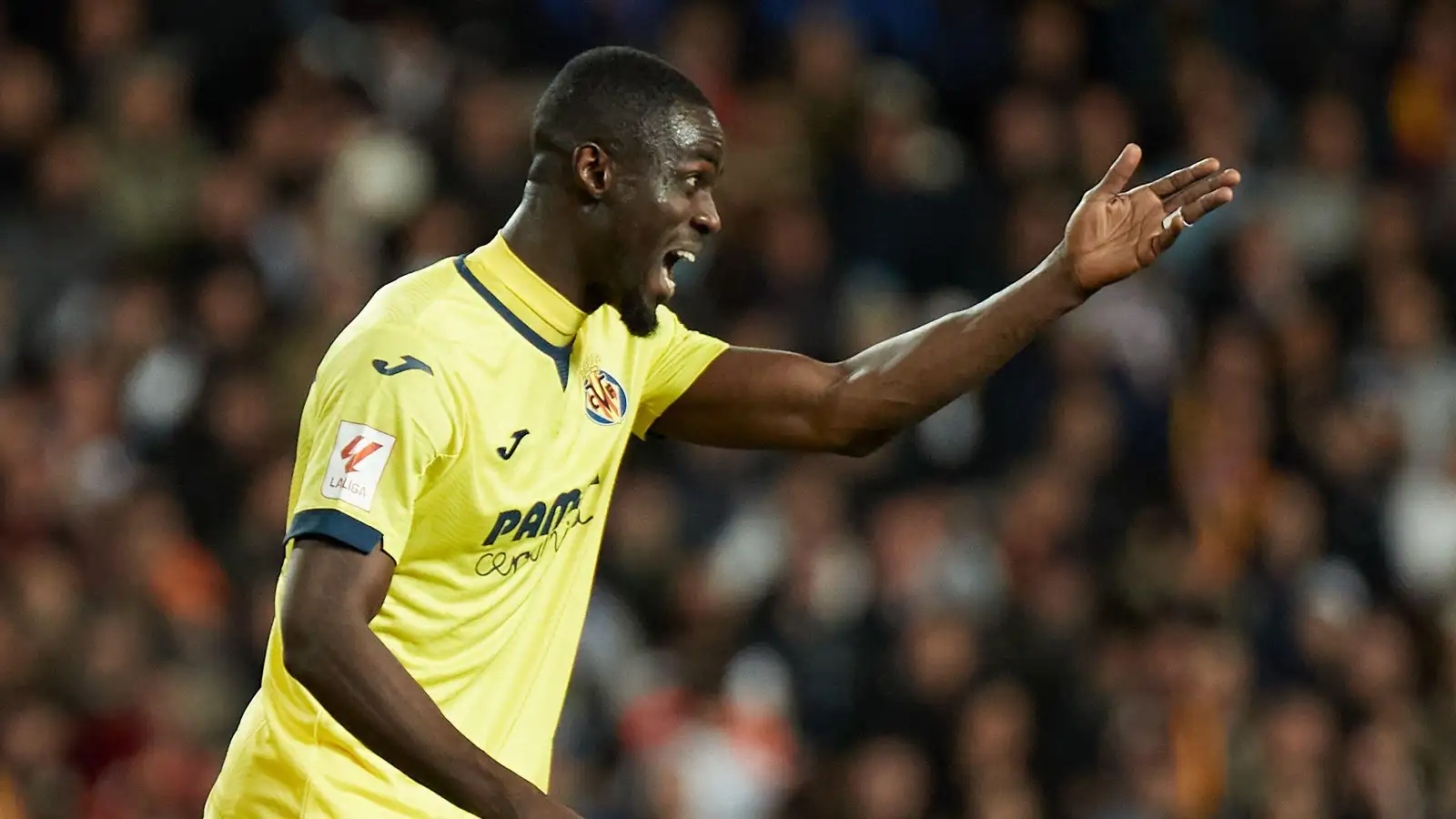 Valencia, Spain. 02nd Jan, 2024. Eric Bailly of Villarreal CF during the La Liga match between Valencia CF and Villarreal CF played at Mestalla Stadium on January 2, 2024 in Valencia Spain.