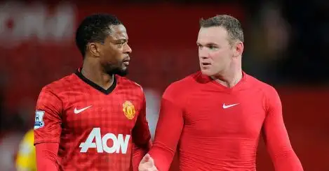 An outrageously good XI left out of Patrice Evra’s best team-mates XI: Rooney, Vidic…