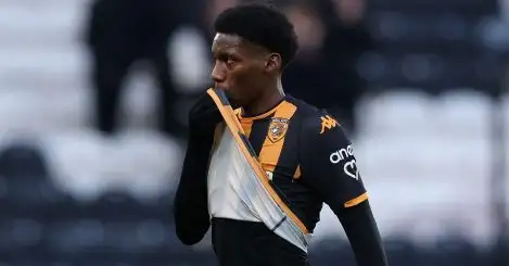 Jaden Philogene of Hull City.