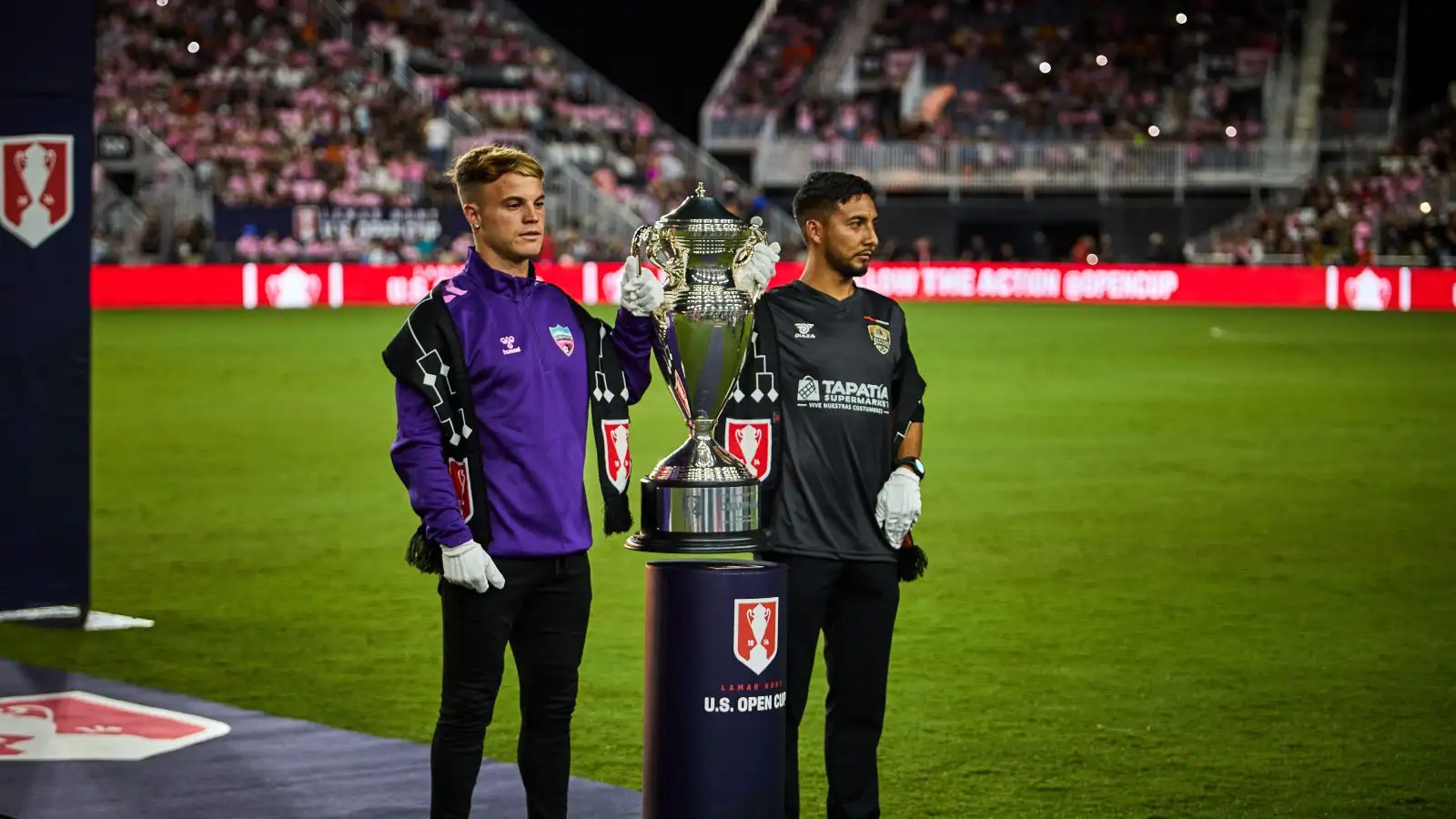 The US Open Cup ahead of the 2023 final.