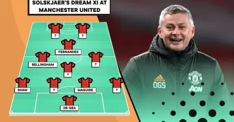 Ole Gunnar Solskjaer has named a number of signings he'd have liked to make at Manchester United