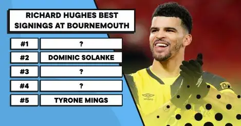 Liverpool’s next sporting director: Richard Hughes’ five best Bournemouth signings ranked