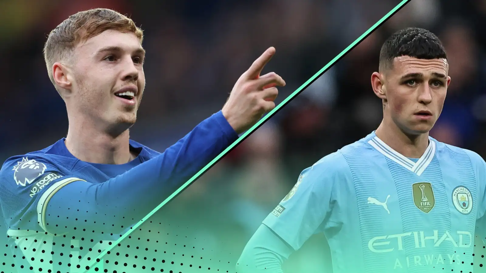 Cole Palmer Phil Foden Premier League goals and assists comparison