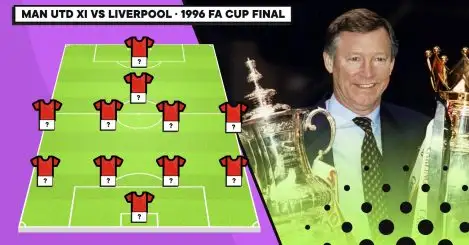 Can you name Man Utd’s XI from the 1996 FA Cup final victory vs Liverpool?