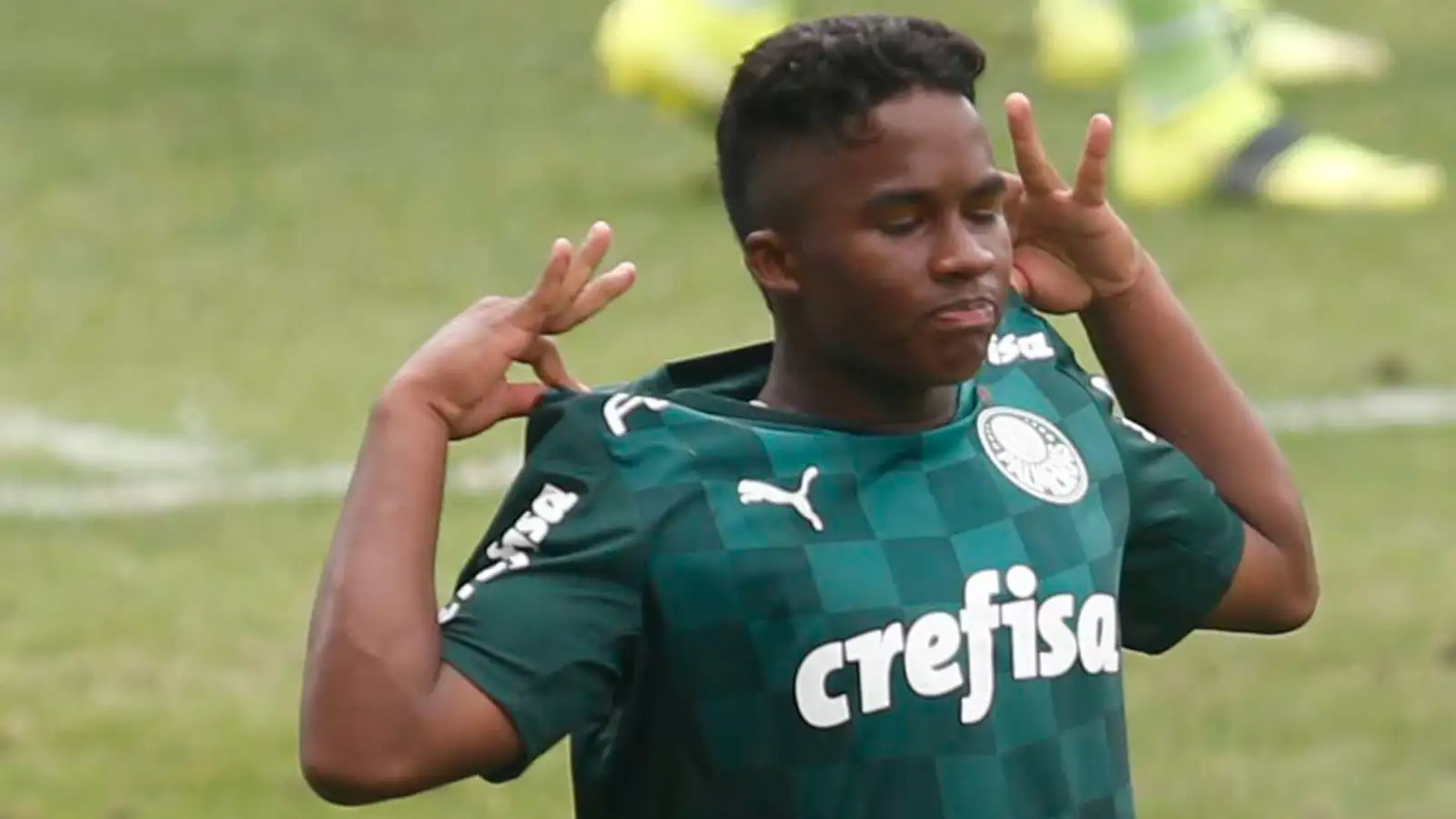 Sao Paulo, Brazil. 16th Dec, 2021. Endrick of Palmeiras. Barcelona have been linked with Palmeiras starlet Endrick, the suggestion is that they may leave the player remain at Palmeiras for up to two seasons if the transfer goes through