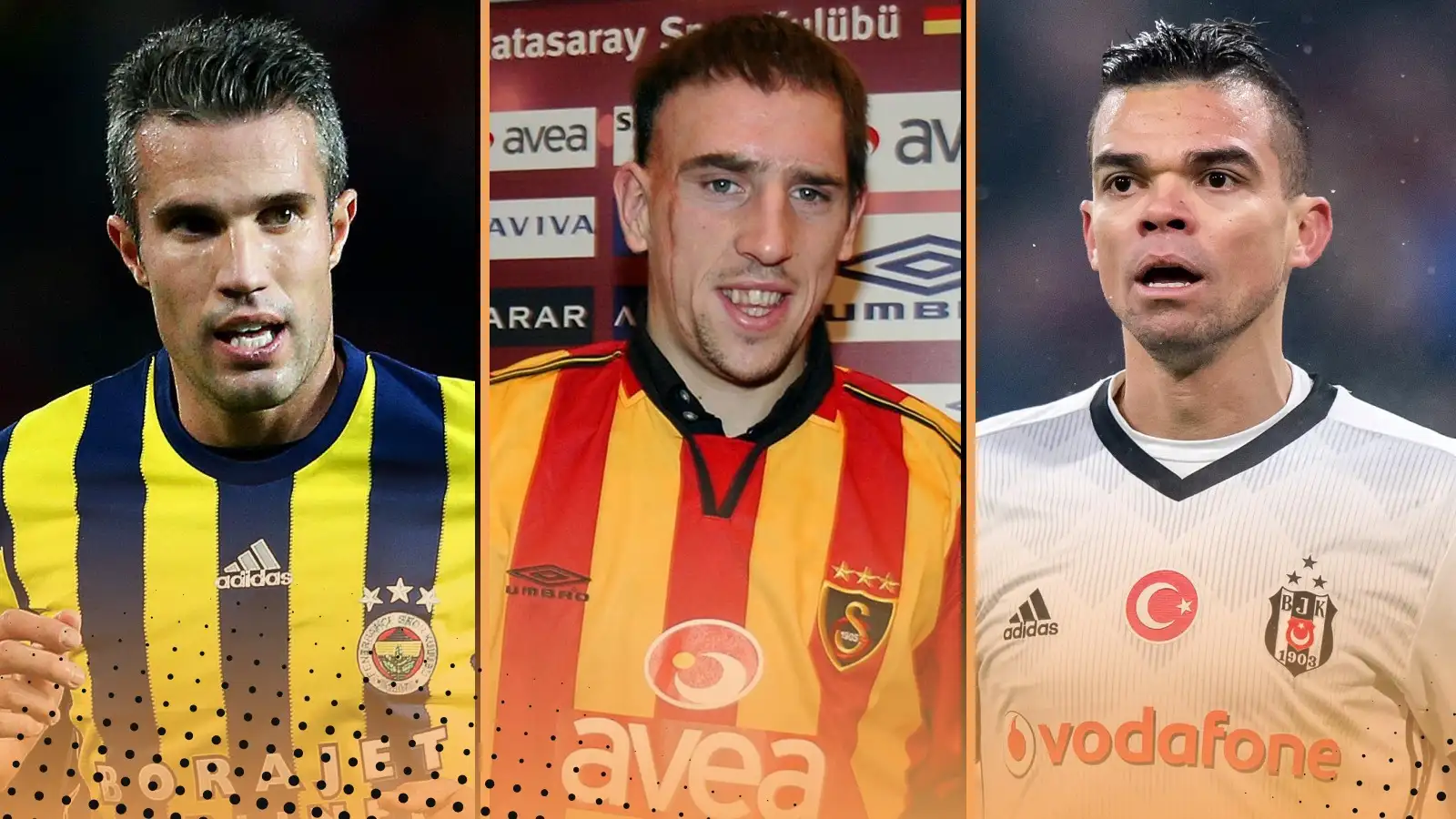9 ballers we can't believe played in the Turkish Super Lig: Ribery, Van Persie...