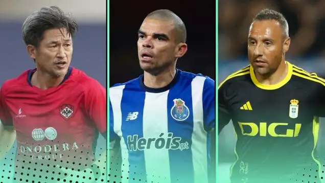 The oldest XI in football