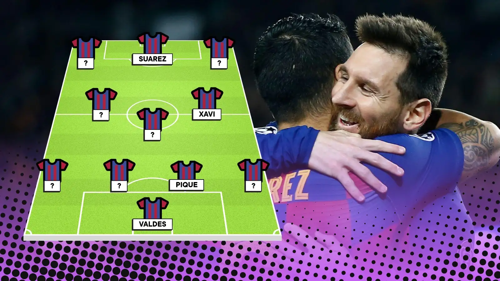 The outrageous XI of players that have played the most games alongside Lionel Messi