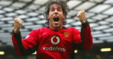 Can you name every club Ruud van Nistelrooy scored against for Man Utd?