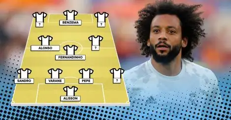 An amazing XI of players that Marcelo left out of his best team-mates XI