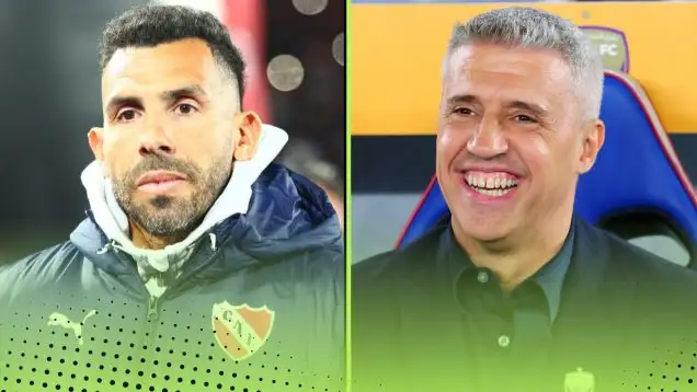 Carlos Tevez and Hernan Crespo.
