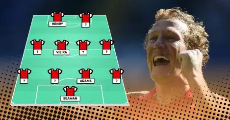 Arsenal legend Ray Parlour names his Dream XI of former team-mates – & Ian Wright misses out…