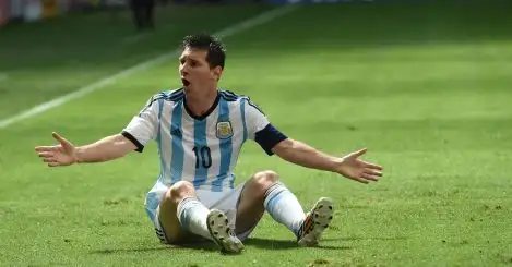 The 14 international teams Lionel Messi has failed to score against for Argentina