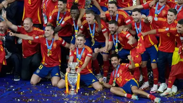 Spain won the Euros in 2024.