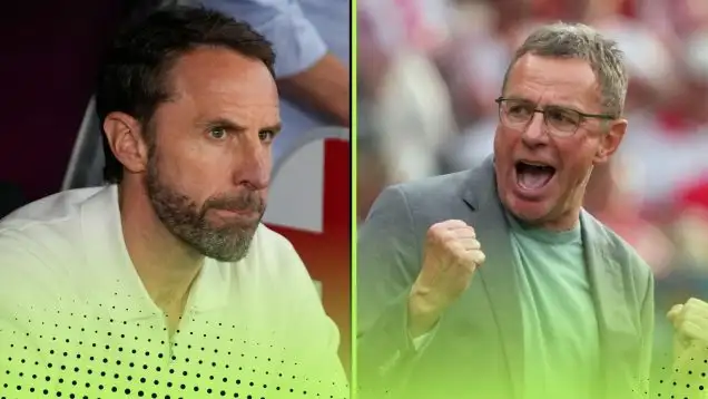 England are slipping while Ralf Rangnick's Austria are soaring...