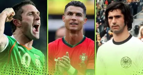 The top 10 international goalscorers in European football history: Cristiano Ronaldo streets ahead…