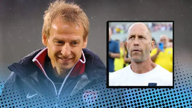 Jurgen Klinsmann and Gregg Berhalter.