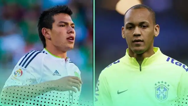 Hirving Lozano and Fabinho