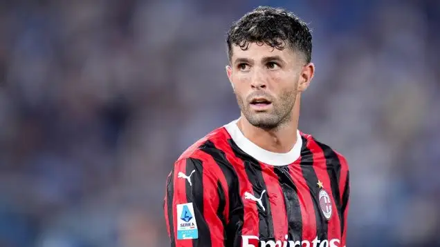 Christian Pulisic of Milan.