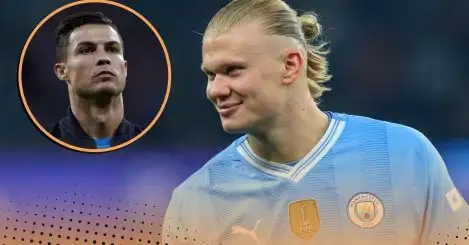 How long will it take Erling Haaland to break Cristiano Ronaldo’s Champions League goal record?