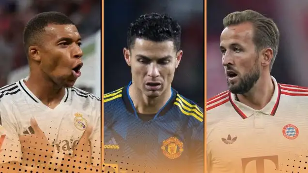 Kylian Mbappe, Cristiano Ronaldo, Harry Kane...