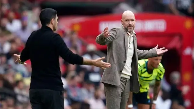 Injuries are mounting for Mikel Arteta and Erik ten Hag.