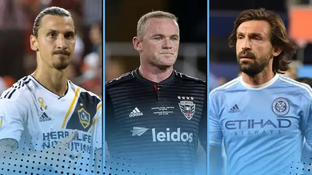 Zlatan Ibrahimovic, Wayne Rooney, Andrea Pirlo...