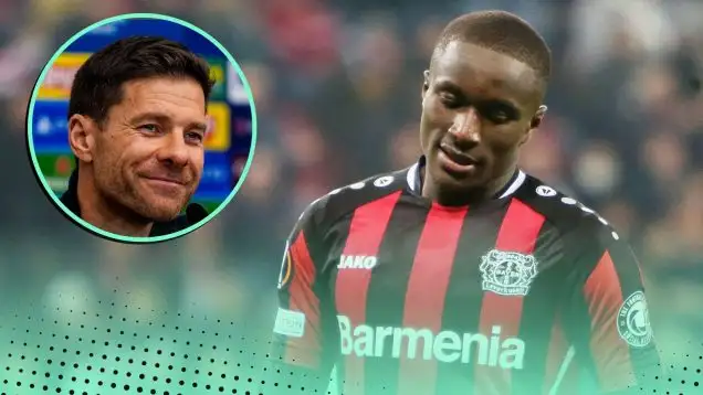 Xabi Alonso, Moussa Diaby