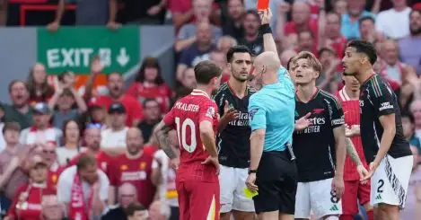 Can you name every Arsenal player to have been sent off under Mikel Arteta?