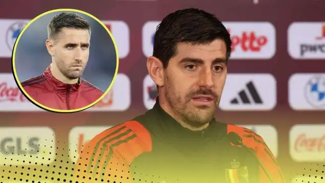 Thibaut Courtois and Koen Casteels