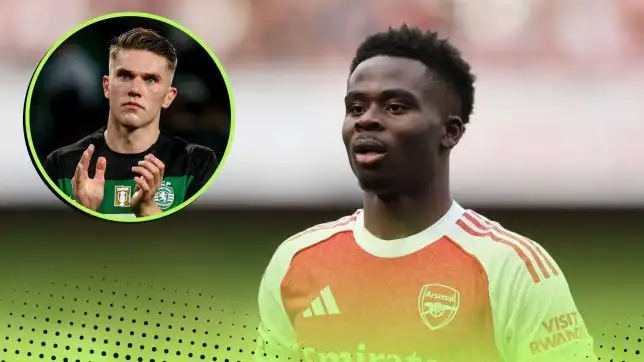Viktor Gyökeres and Bukayo Saka