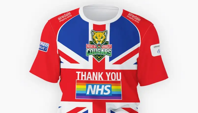Keighley unveil charity jersey to support NHS and frontline workers