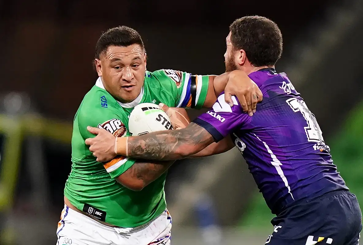 Josh Papalii commits long-term future to Canberra