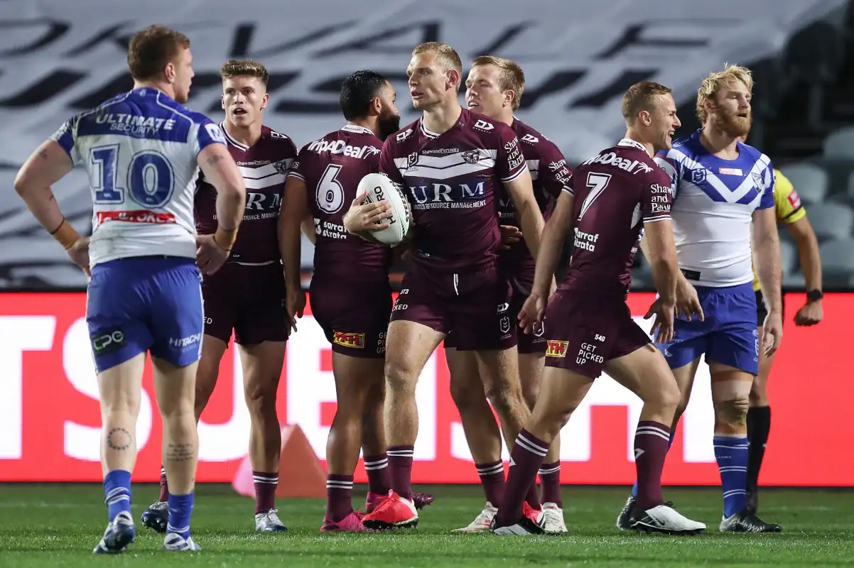 Manly 32-6 Canterbury: Sea Eagles ease past Bulldogs