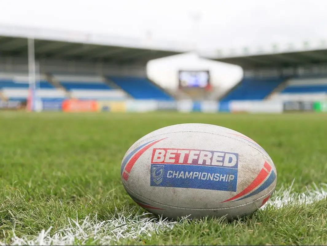 Championship ball for Monday night rugby league