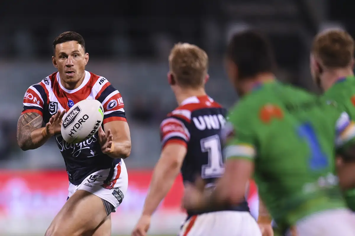 Sonny Bill Williams makes high-profile return to the pitch in the NRL