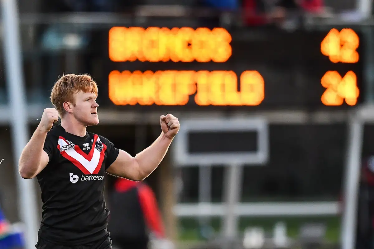 James Cunningham in action for London Broncos