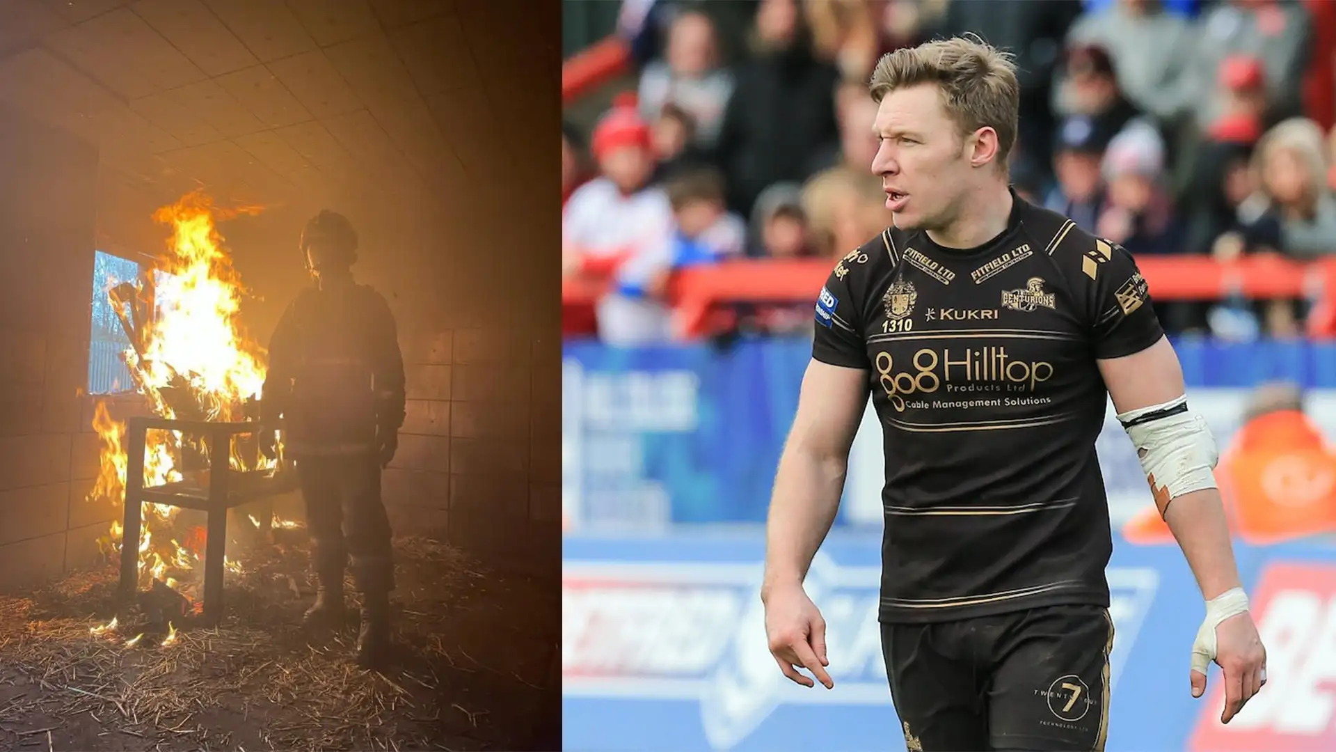 Rugby league star turned fireman: Adam Higson enjoying life after league